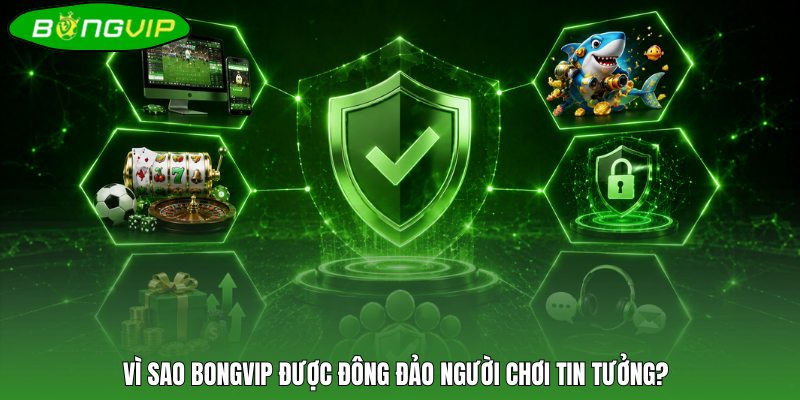 Tìm hiểu vì sao BONGVIP được đông đảo người chơi tin tưởng?